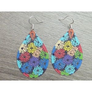 Flower Lace Earrings